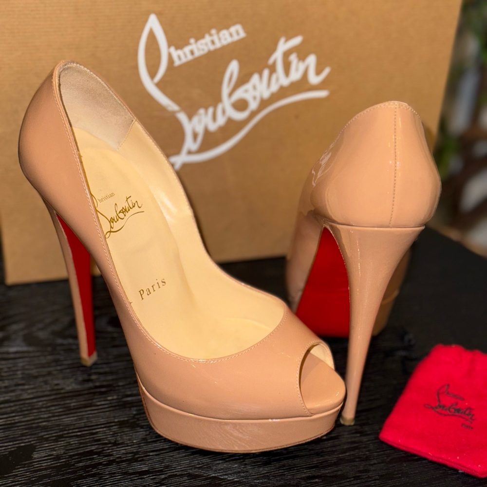 Christian Louboutin Lady Peep 150 Pumps